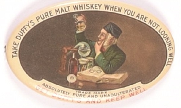 Duffys Pure Malt Whiskey Mirror
