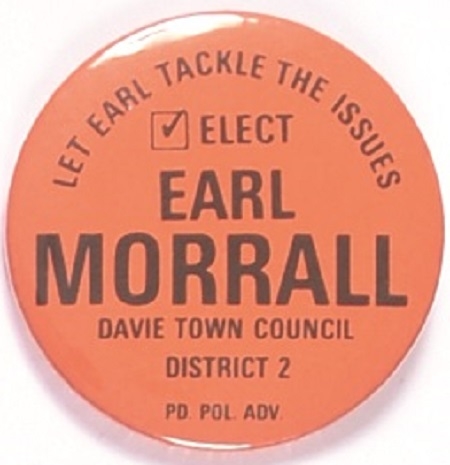 Earl Morrall for Davie Town Council