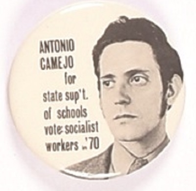 Camejo California Socialist Workers Party Celluloid