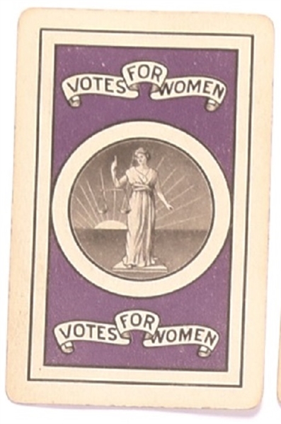 Suffrage Playing Card, Jack of Hearts