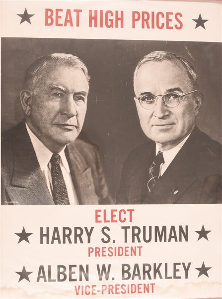 Truman, Barkley Beat High Prices