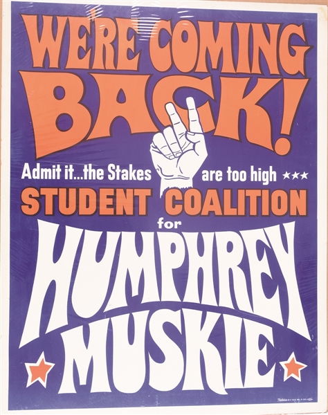 Humphrey-Muskie Student Coalition Poster