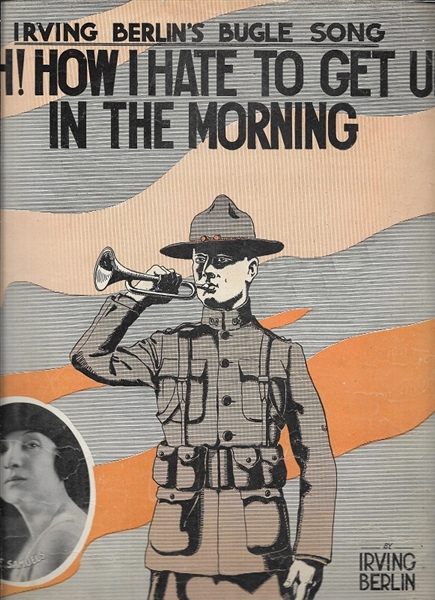 “Oh How I Hate to Get Up in the Morning” Sheet Music