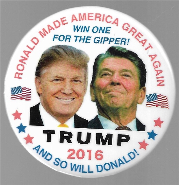 Trump Win One for the Gipper