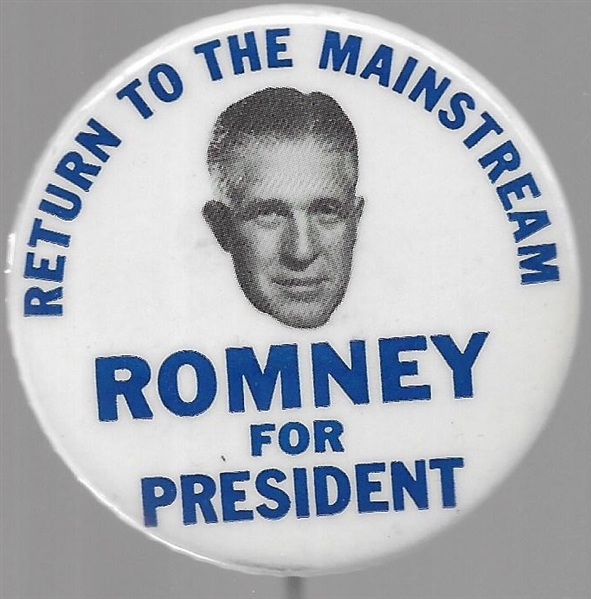 Romney Return to the Mainstream 