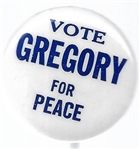 Vote Gregory for Peace 