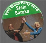 Stein and Baraka Vote Green Party