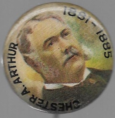 Chester Arthur St. Louis Button Presidential Set 