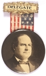 William Jennings Bryan Delegate Badge