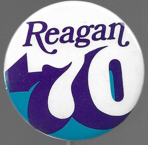 Reagan '70 California Governor Pin 