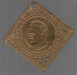 Grover Cleveland Diamond Shape Medal 