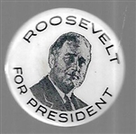 Roosevelt for President, St. Louis Button Version 2 