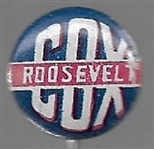 Cox and Roosevelt Blue Litho 