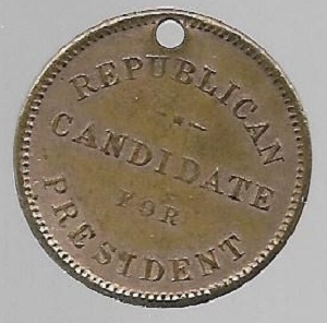 Benjamin Harrison 1888 Medal