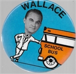 Wallace Large School Bus Cartoon Pin 