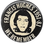 Francis Hughes IRA Hunger Striker