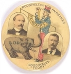 Theodore Roosevelt, Uncle Sam Scales Pin
