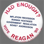 Reagan Had Enough?