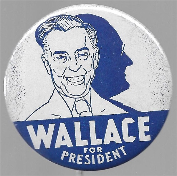 Henry Wallace, FDR Shadow Pin 