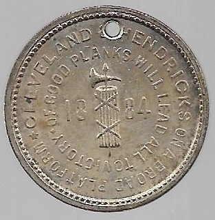 Cleveland, Hendricks Jugate Medal