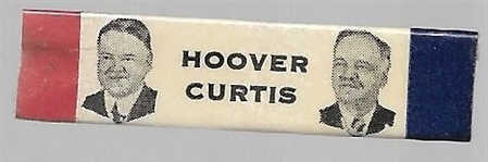 Hoover and Curtis Celluloid Jugate