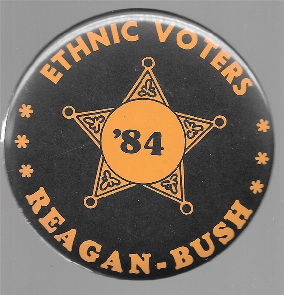 Ethnic Voters for Reagan-Bush