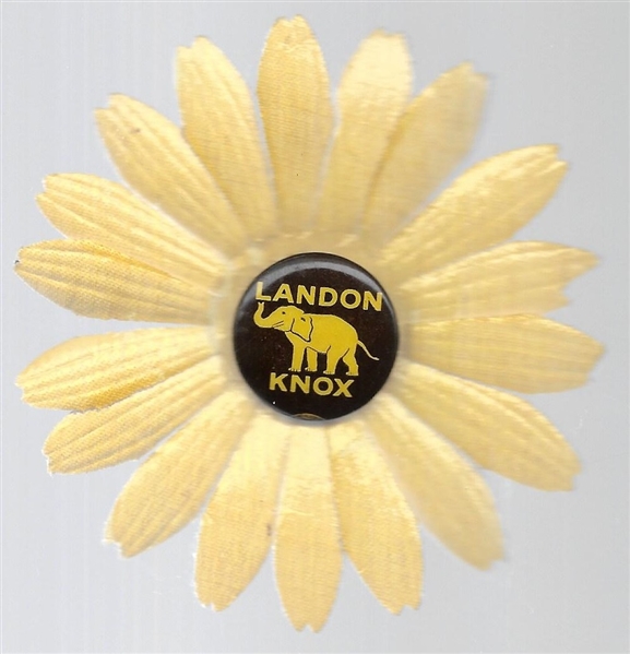 Landon, Knox Elephant Pin and Sunflower