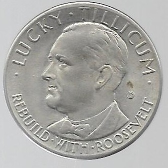 FDR Lucky Tillicuum Medal