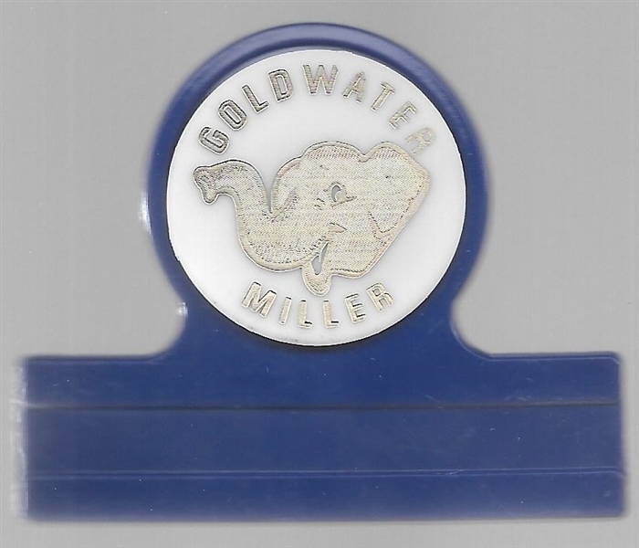 Goldwater, Miller Blue Name Badge 