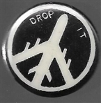 Drop It! Cold War Bomber Pin
