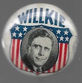 Classic Willkie Shield Pin