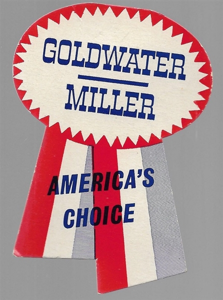 Goldwater, Miller America's Choice