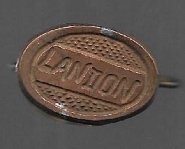 Landon 1936 Metal Pin