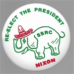 Nixon Scarce SSRC GOP Elephant and Sombrero Pin