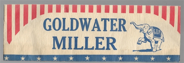 Goldwater, Miller Campaign Hat