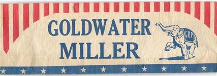 Goldwater, Miller Campaign Hat 