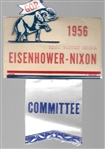 Eisenhower-Nixon Committee Badge 