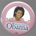 Michelle Obama 2008 Celluloid 