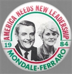 Mondale, Ferraro New Leadership 