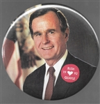 George Bush Colorful 6 Inch Celluloid 