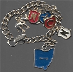 Richard Nixon Ohio Charm Bracelet 