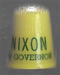Nixon for Governor Thimble 