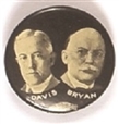 Davis and Bryan Rare 1924 Jugate