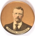 Theodore Roosevelt Gold Celluloid