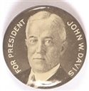 John W. Davis Picture Pin