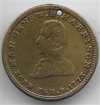 William Henry Harrison Log Cabin Medal 
