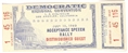 JFK 1960 Convention Acceptance Speech Ticket