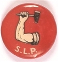 Socialist Labor Party Arm and Hammer Celluloid