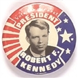 RFK Stars and Stripes Celluloid