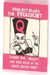 Joan Jett Blakk Queer Nation Party 1996
